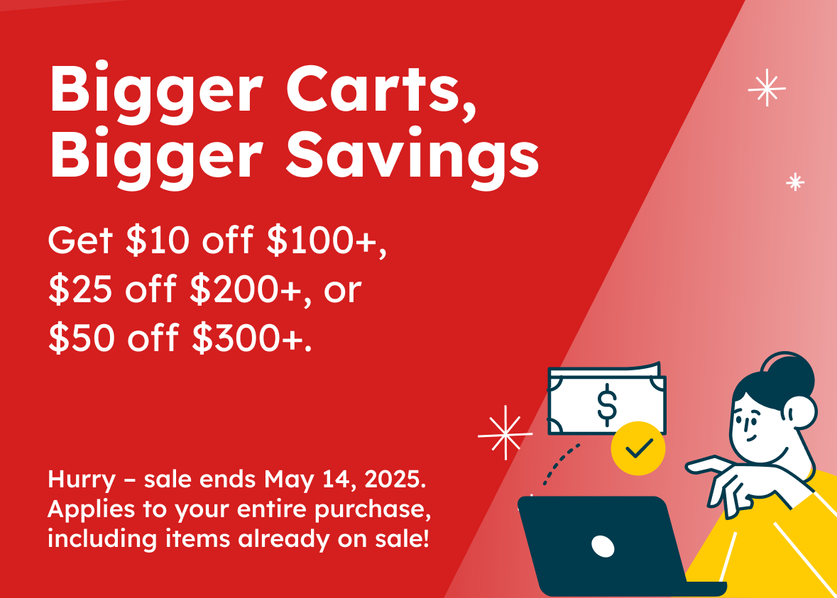 Bigger Carts, Bigger Savings