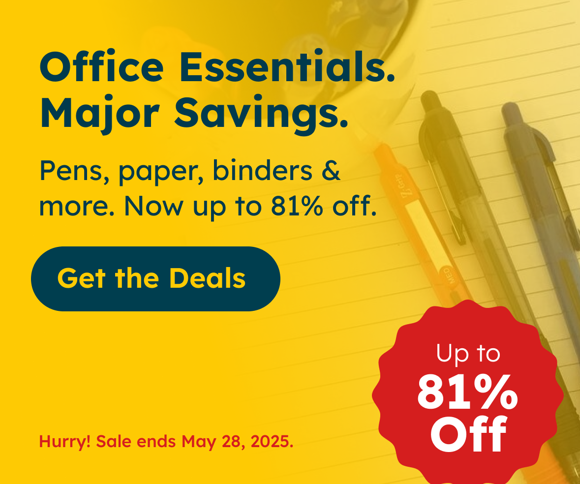 Office Essentials. Major Savings