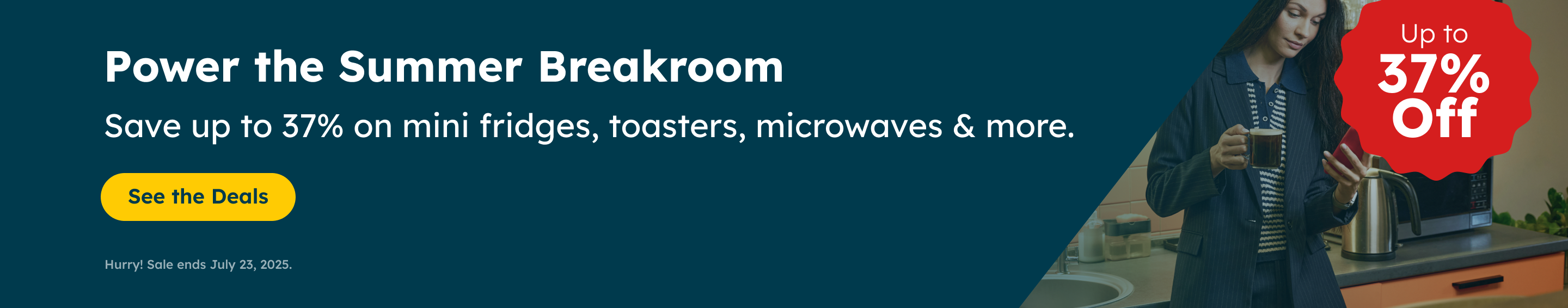 Power the Summer Breakroom
