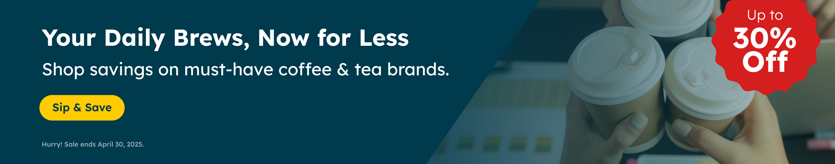 Your Daily Brews for Less