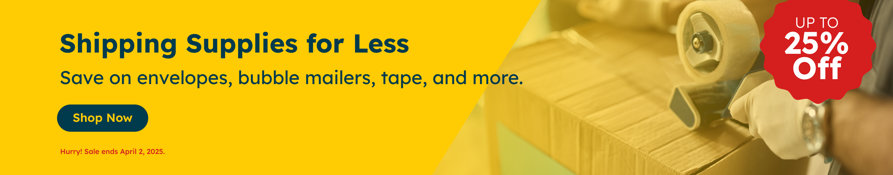 Shipping Supplies for Less