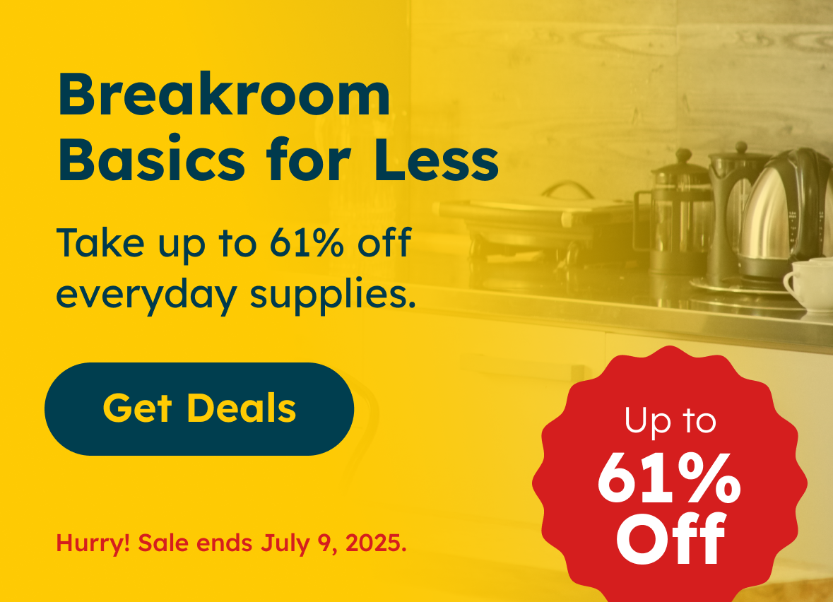 Breakroom Basics for Less