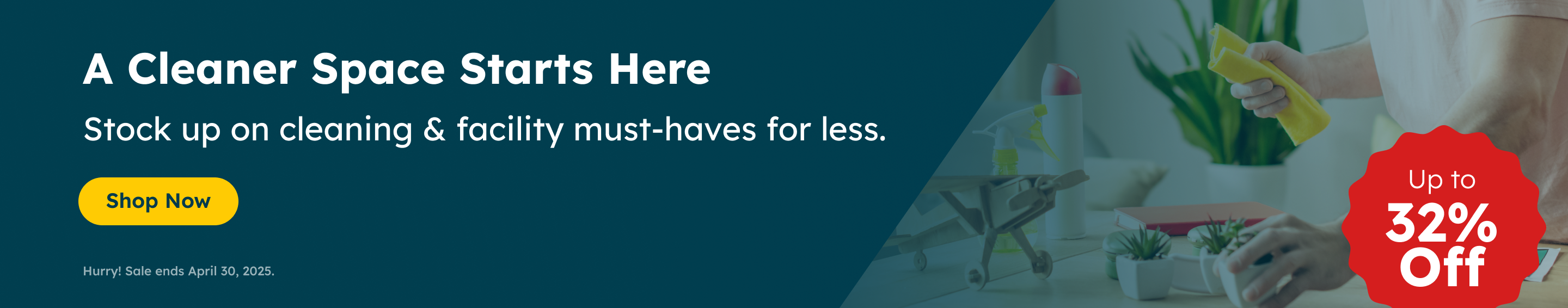 A Cleaner Space Starts Here